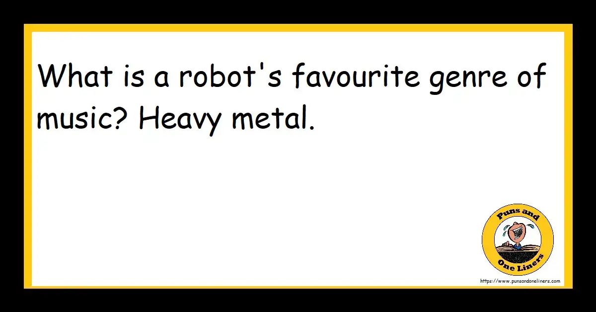 Robot Jokes And One Liners