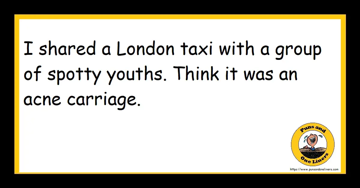 Rash Jokes Puns And One Liners