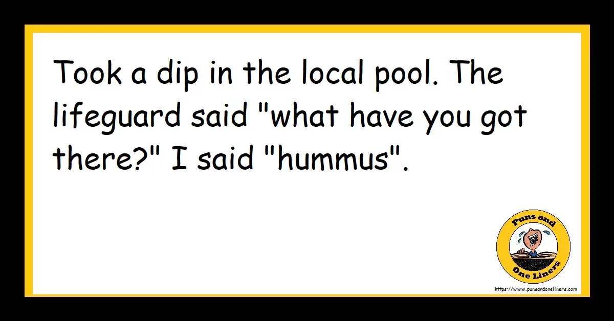 Pool Jokes Puns And One Liners