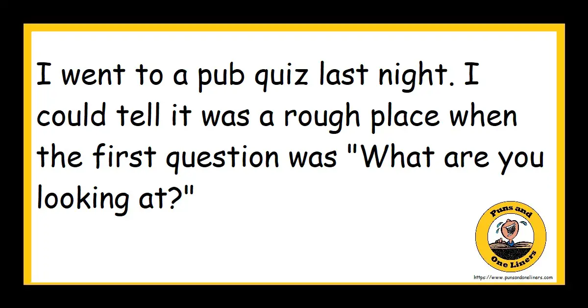 Night Jokes Puns And One Liners