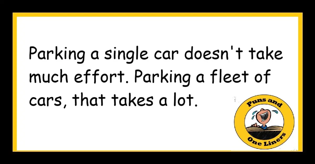 Parking Jokes - Puns And One Liners